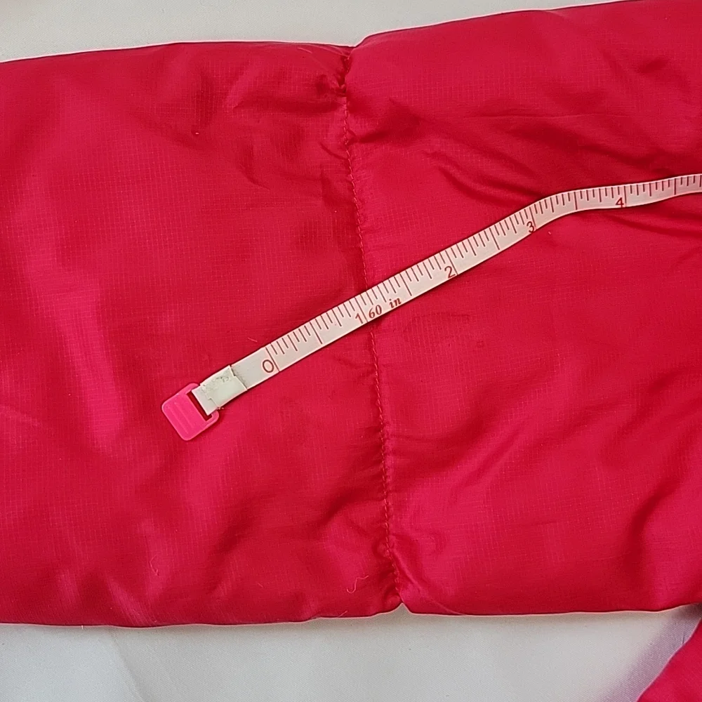 Adidas 600 Fill Down Filled Packable Coat Hot Pink Size XS